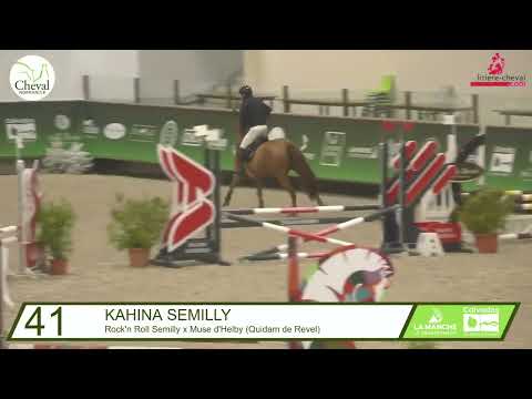 1er parcours d’entrainement pour KAHINA SEMILLY / 1st training for KAHINA SEMILLY