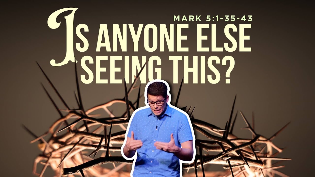 Mark 5:35-43 - Is Anyone Else Seeing This?