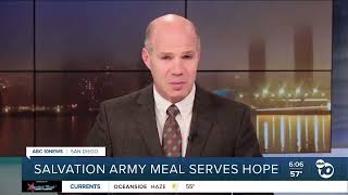 ABC 10 - Salvation Army Thanksgiving Meals Serve Hope - 11/28/2024