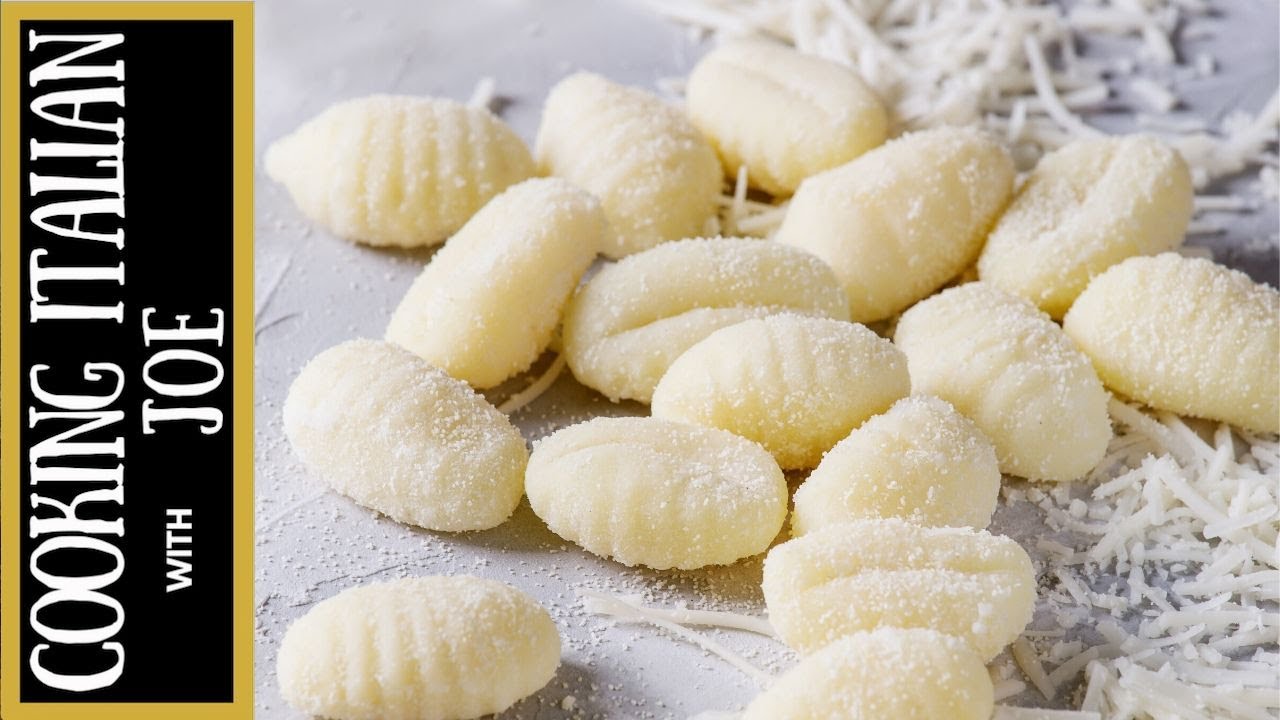 Homemade Gnocchi with Sage Butter Sauce | Cooking Italian with Joe