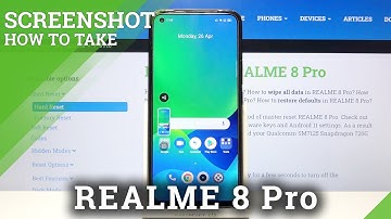How to Take Screenshot on REALME 8 Pro – Gestures Screenshot Method