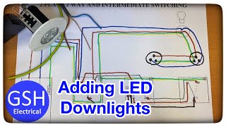 Wiring Diagram 2 Plate Method How to Add Multiple (More) LED Downlights (Spotlights) to Your Circuit