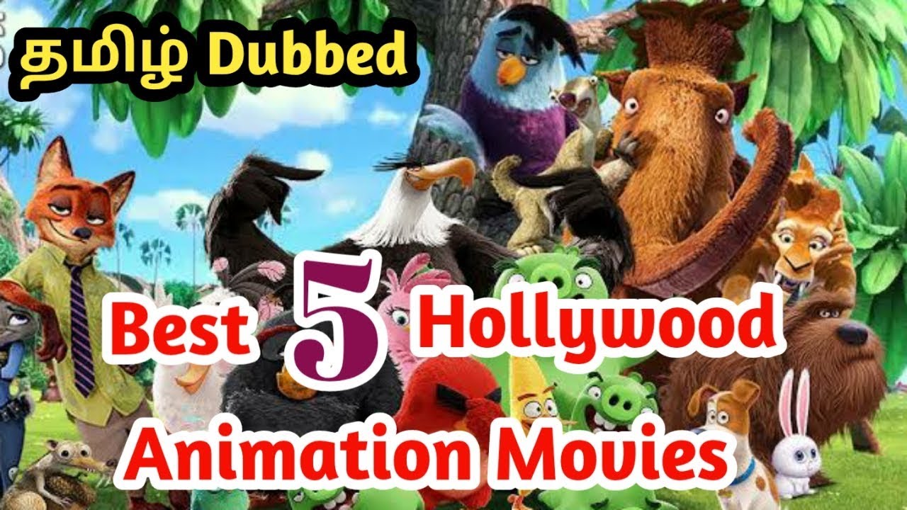 Best 5 Hollywood Animation Movies || Tamil Dubbed Hollywood Movies Review  || Movies Machi - YouTube