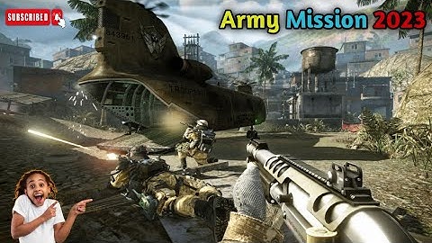 Army Commando Mission - Army Mission Game 2023 - Android Gameplay