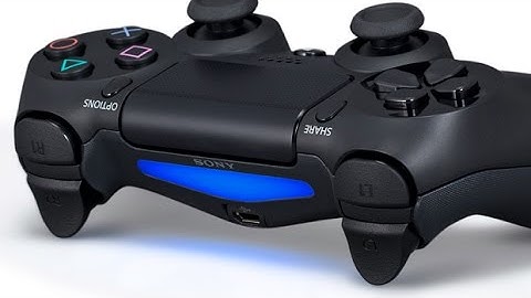 How to change color of Light bar on PS4 controller