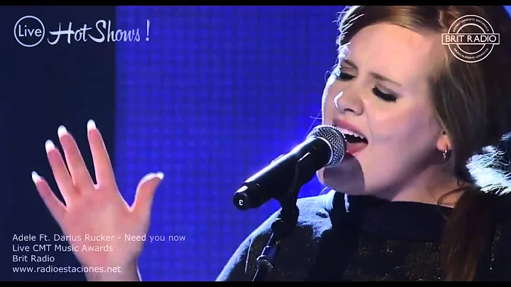 Adele & Darius Rucker - Need you now (Live Show)