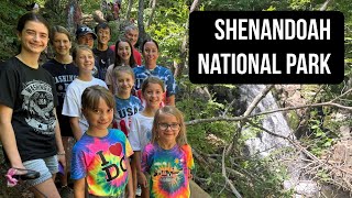 Big Family Hike at Shenandoah National Park
