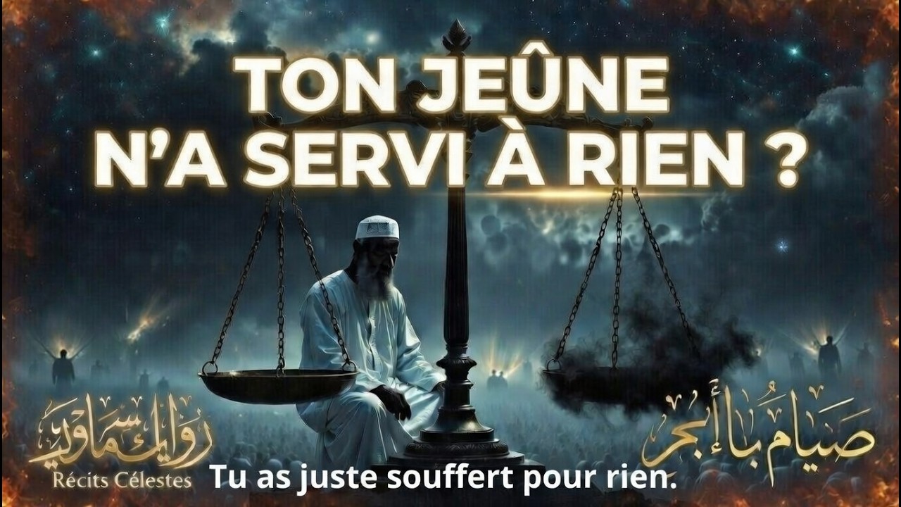 TON JEÛNE N'A SERVI À RIEN ? Le hadith qui fait peur
