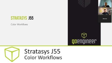 Stratasys J55 Color Workflows