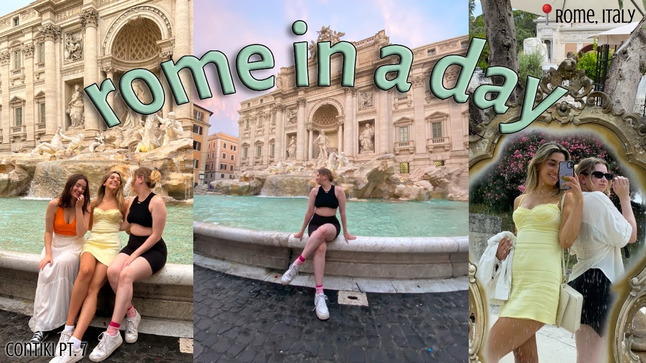 i had  an amazing day in rome