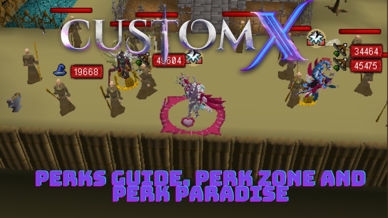 CustomX | Perks guide / Perk zone and Perk Paradise - YouTube