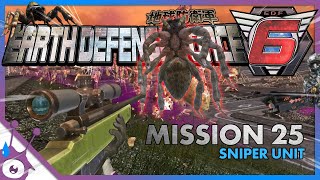 Earth Defense Force 6 - Mission 25 (English Version) - Sniper Unit - Ranger - PS5