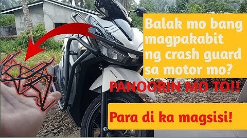 Click 125 crash guard | Advantage &  disadvantage