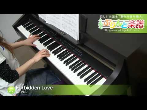 forbidden-love-/-s.e.n.s.-/-ピアノ(ソロ)-/-上級