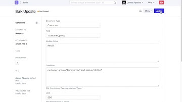 45 ERPNext   Bulk Update