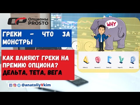Греки опционов - что за монстры | Дельта, что это и как её применять | Опционы: Греки