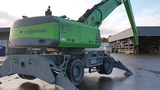 PRIMA Used Equipment: Material handler Sennebogen 840M, 2011