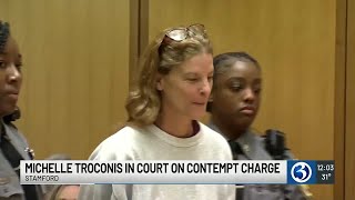 VIDEO: Troconis  arraignmed on contempt charge