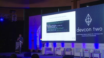 Formal Verification for Solidity