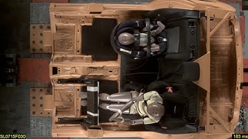 Cybex Aton 5 | ADAC 2017 | краш-тест фронтальный