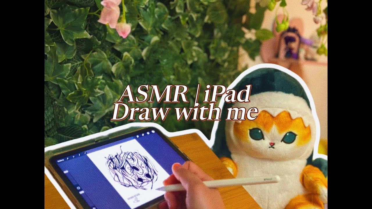 ASMR Ipad - Cozy Abstract Draw With Me 1「Real Time | Procreate」 - YouTube