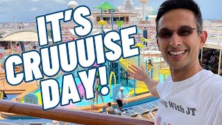 IT'S CRUISE DAY | Adventure of the Seas Caribbean Cruise Embarkation Day Vlog | Royal Caribbean