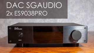 DAC SGAudio 2x ES9038PRO