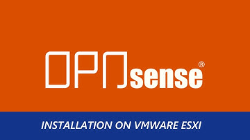 How To Install OPNsense Firewall On Vmware ESXI