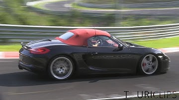 Porsche testing 2 more mysterious Boxster/Cayman prototypes on the Nürburgring!