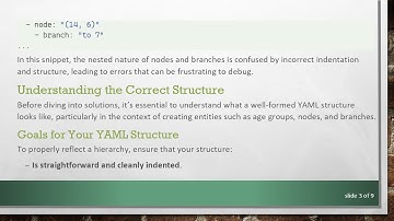 Mastering YAML Hierarchies: A Step-by-Step Guide to Building Nested Structures