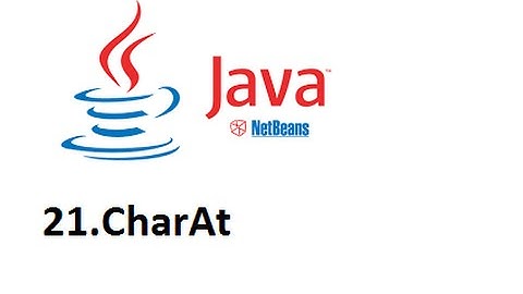Java-21.Cadenas de Caracteres CharAt