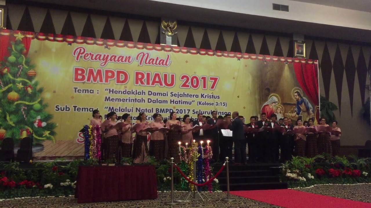 Halelluya “ Koor BMPD Riau 2017 “ - YouTube