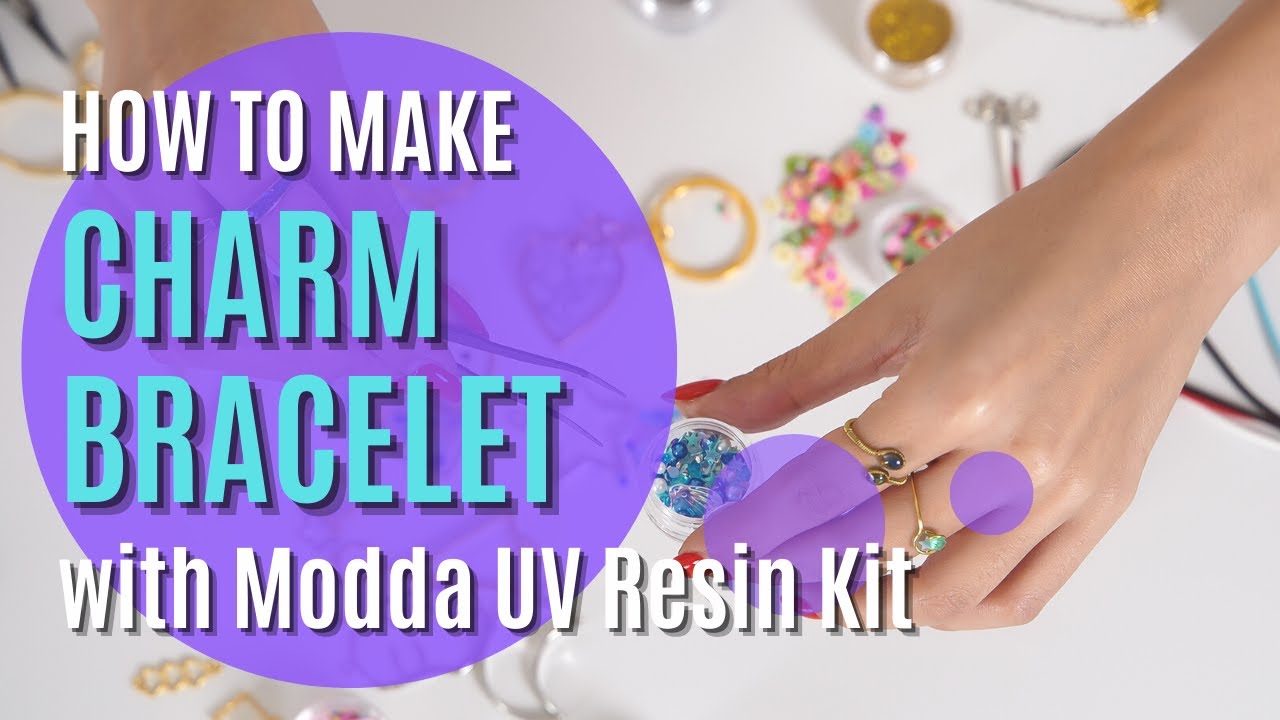 MODDA UV Resin Kit with Light for Beginners with Video Course