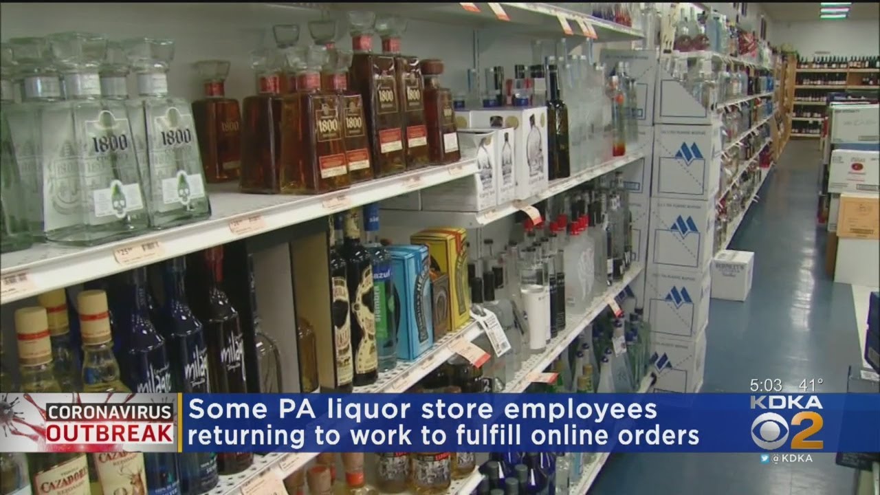 Some Pa. Liquor Stores Open To Process Online Orders
