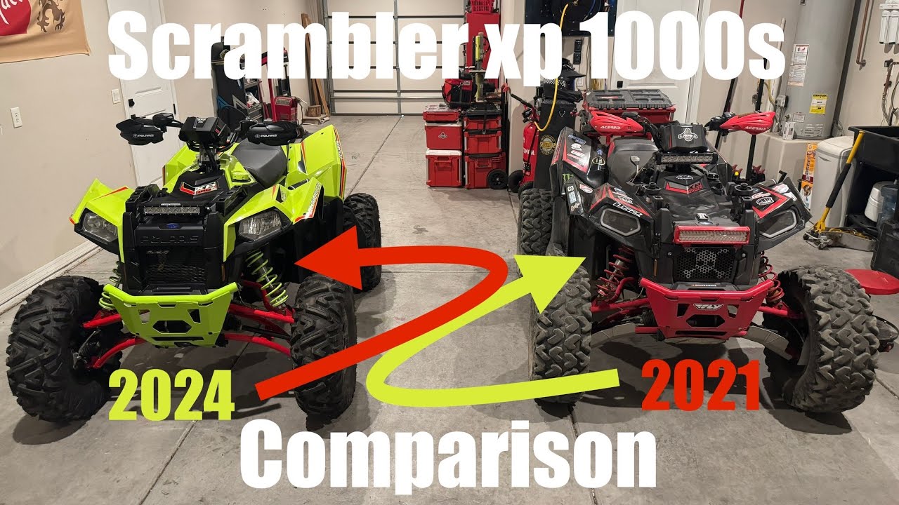 2021 to 2024 Scrambler xp 1000s  comparison!