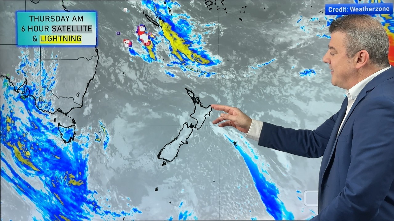 NZ: High pressure for much of the country: 10 day outlook - YouTube