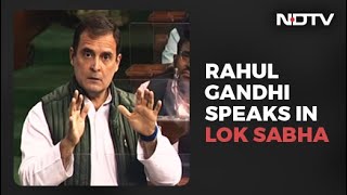 Watch: You Created 2 Indias, Advise You To Unite Them: Rahul Gandhi To PM