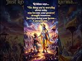 Worry less, trust Krishna more ✨🙏 #KrishnaQuotes #BhagavadGita #Motivation