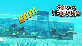 ПОДЛОДКА на КОРОВЬЕЙ ТЯГЕ в 0.5.0 | SCRAP MECHANIC