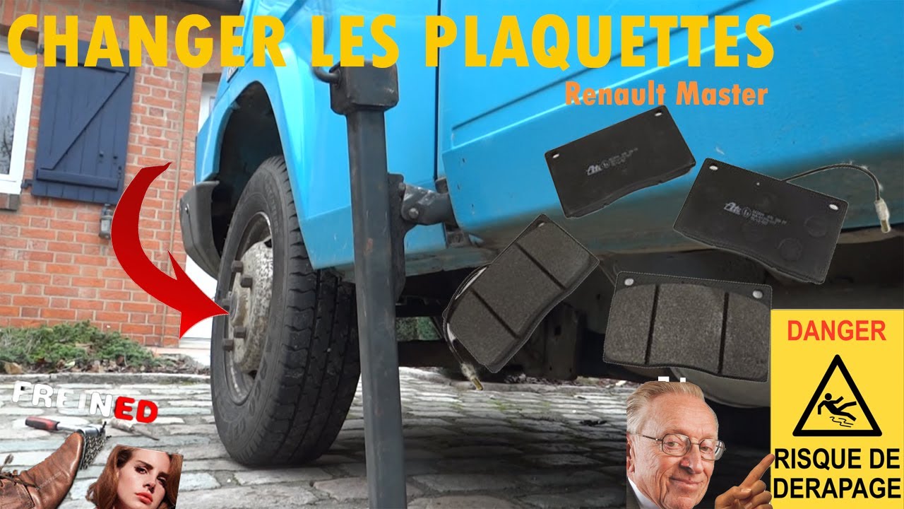 Renault Master: Repousser le piston d'étrier de friens AR