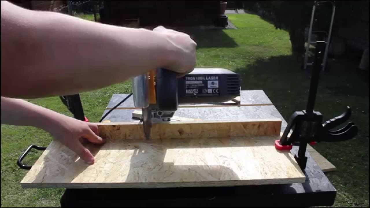 001 [DIY] Building A zero clearance/sacrificial chop saw fence YouTube
