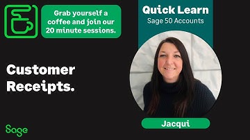 Sage 50 Accounts (UK) - Customer Receipts