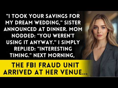 Sister Emptied My Bank Account For Her Wedding - She Didn't Know I'm A Federal Banking Inspector