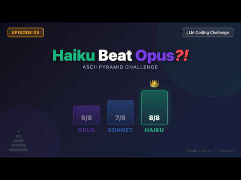 Haiku Beat Opus?! Claude AI Coding Challenge EP03