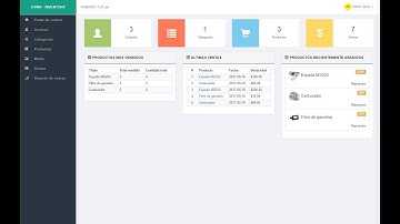 Sistema de Inventario Open Source con PHP y MySQL (DESCARGA GRATIS)