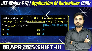Let the function f(x) =+-+3, x # 0 be strictly increasing in(-o, a1) U (a2, o) and strictly decreasi