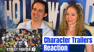 Street Fighter 6 All Character Trailers Reaction