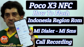 Flash Indonesia Miui 12 Rom On POCO X3 NFC Urdu Hindi