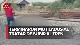 Mueren dos jóvenes migrantes al intentar abordar un tren en movimiento en Coahuila