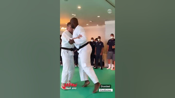 Teddy Riner Showtime!! 🇫🇷 ⚽️Paris Saint-Germain